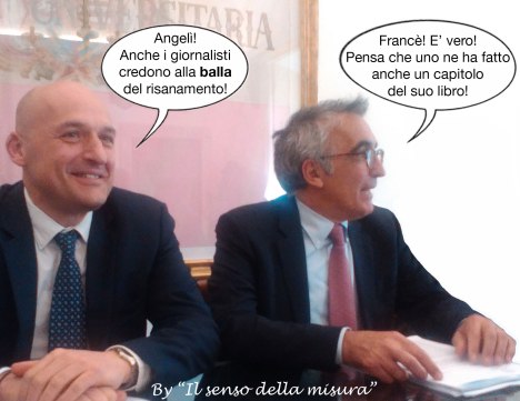 Siena: il prorettore Francesco Frati e il rettore Angelo Riccaboni